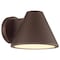 Access Lighting Tortuga, Outdoor LED Turtle Friendly Wall Mount, Bronze Finish, Frosted TL-20365LEDDMG-BRZ/FST - alternate 1